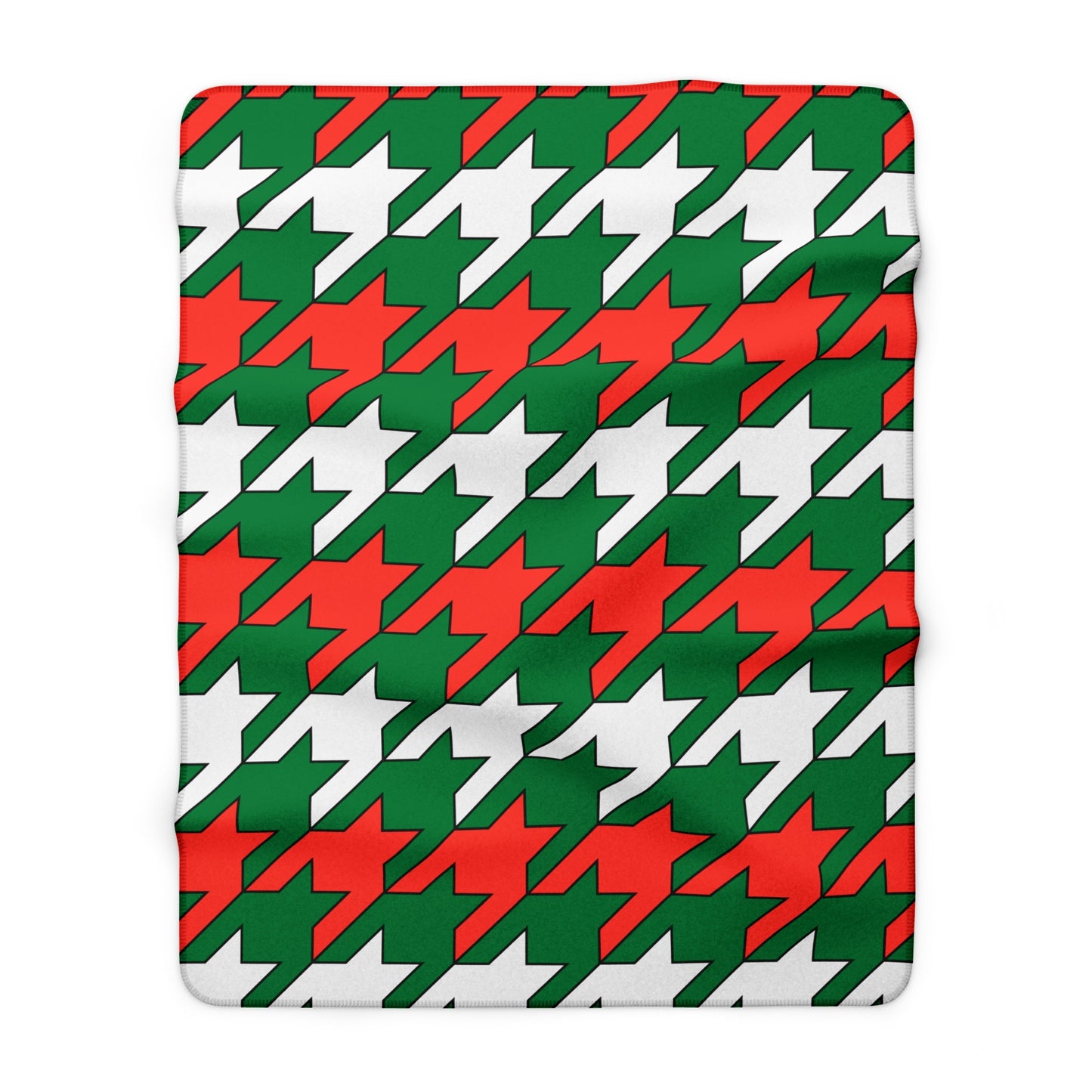 Madagascar Retro Houndstooth Blanket Throw
