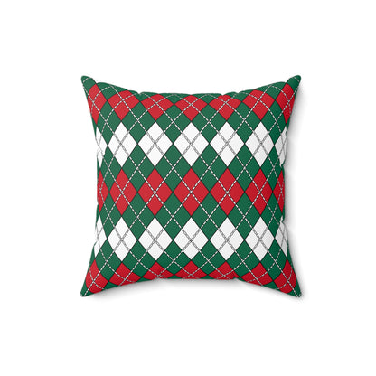 Mexico Retro Argyle Cushion Pillow