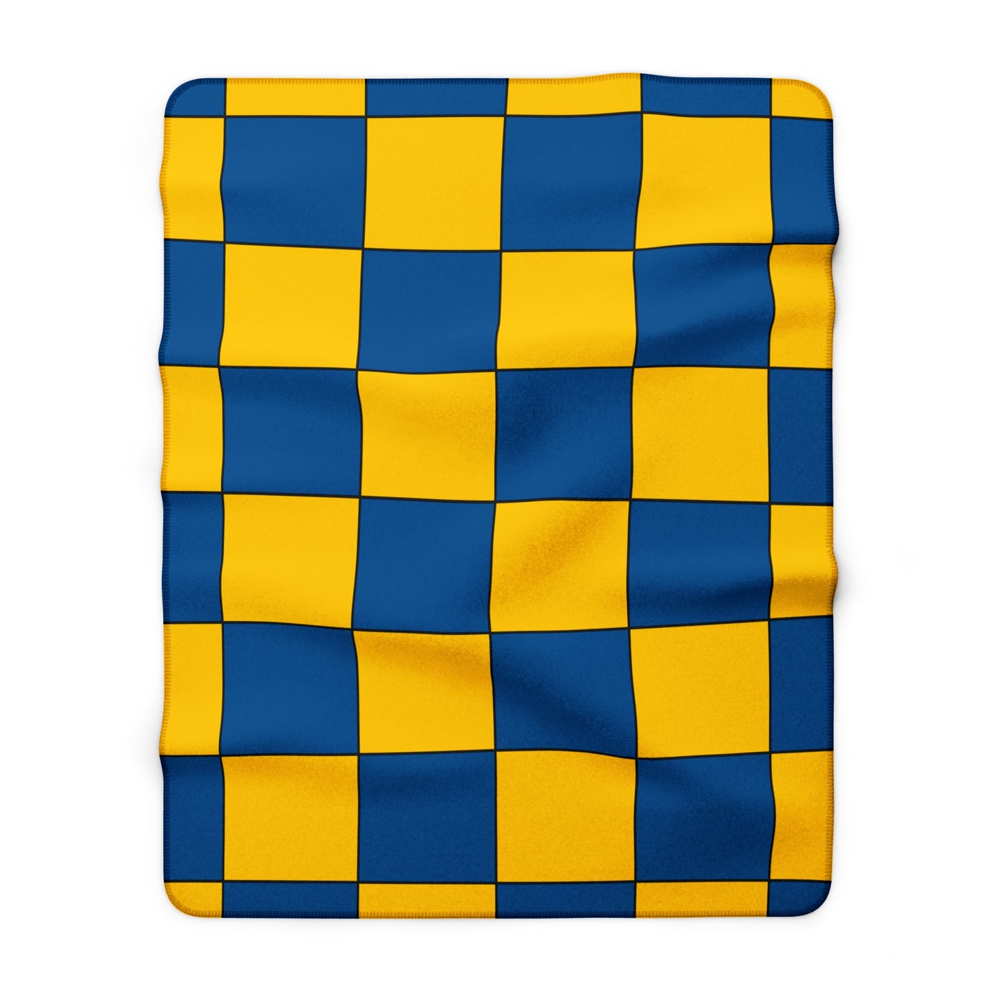 Sweden Retro Check Blanket Throw