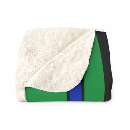 New Caledonia Retro Stripes Blanket Throw