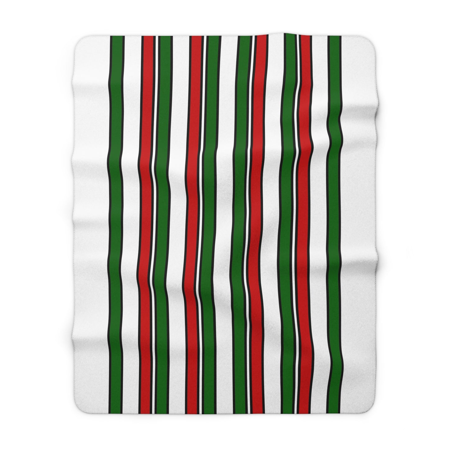 Tajikistan Retro Stripes Blanket Throw