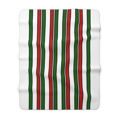 Tajikistan Retro Stripes Blanket Throw