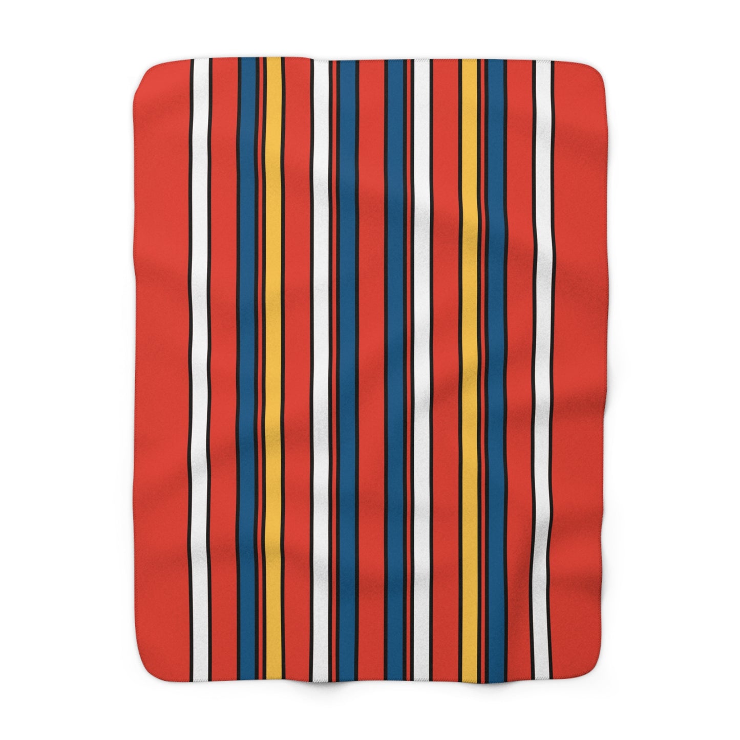 Kiribati Retro Stripes Blanket Throw