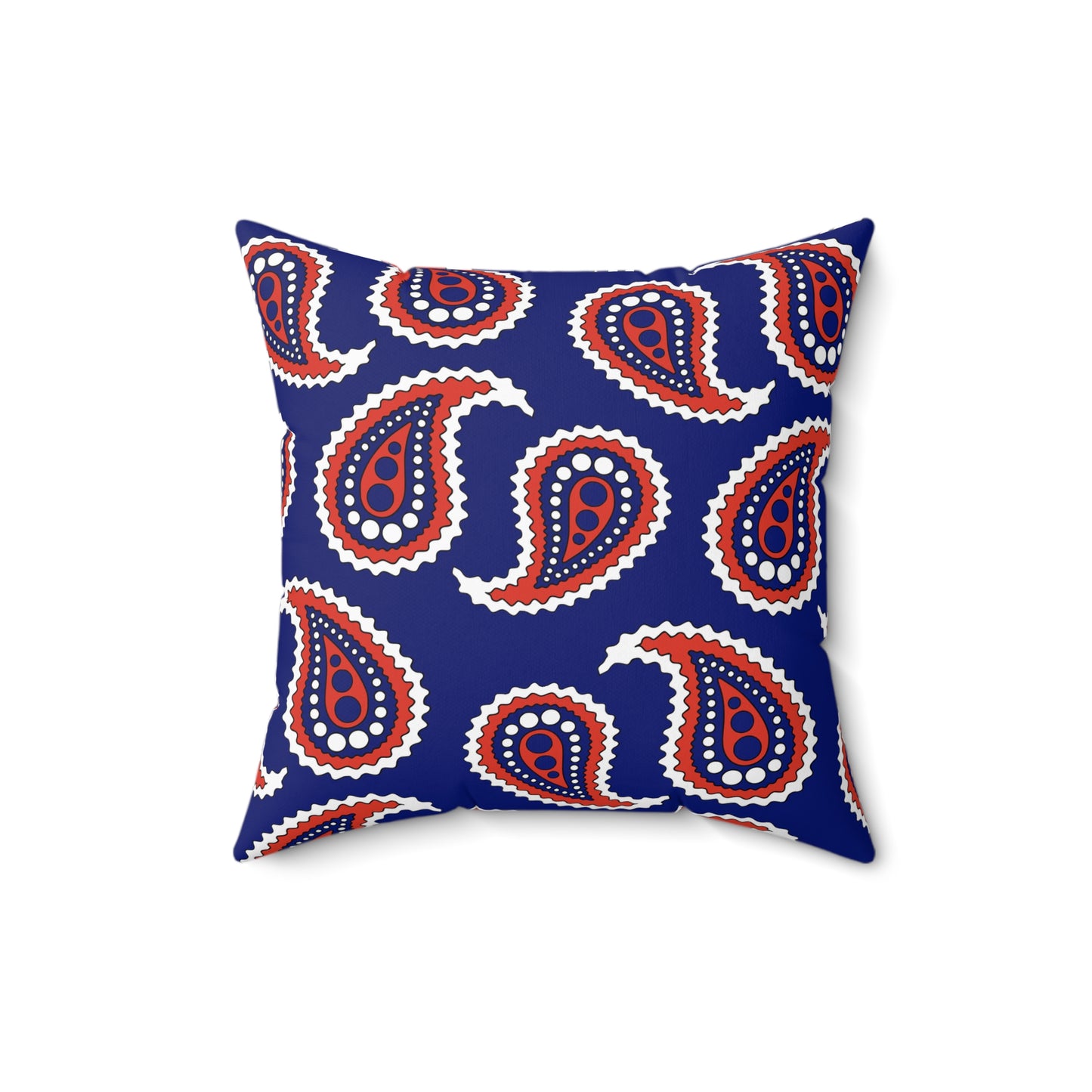 Cabo Verde Retro Paisley Cushion Pillow