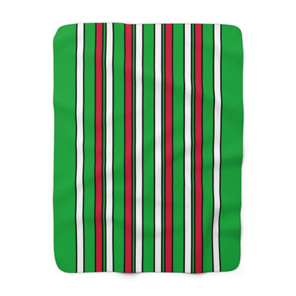 Wales Retro Stripes Blanket Throw