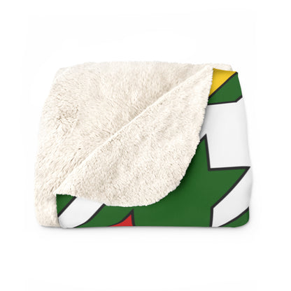 Zimbabwe Retro Houndstooth Blanket Throw