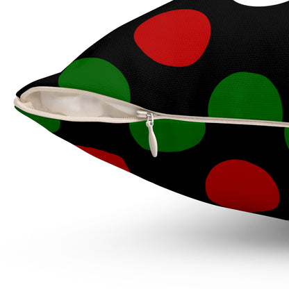 Kenya Retro Polka Dots Cushion Pillow