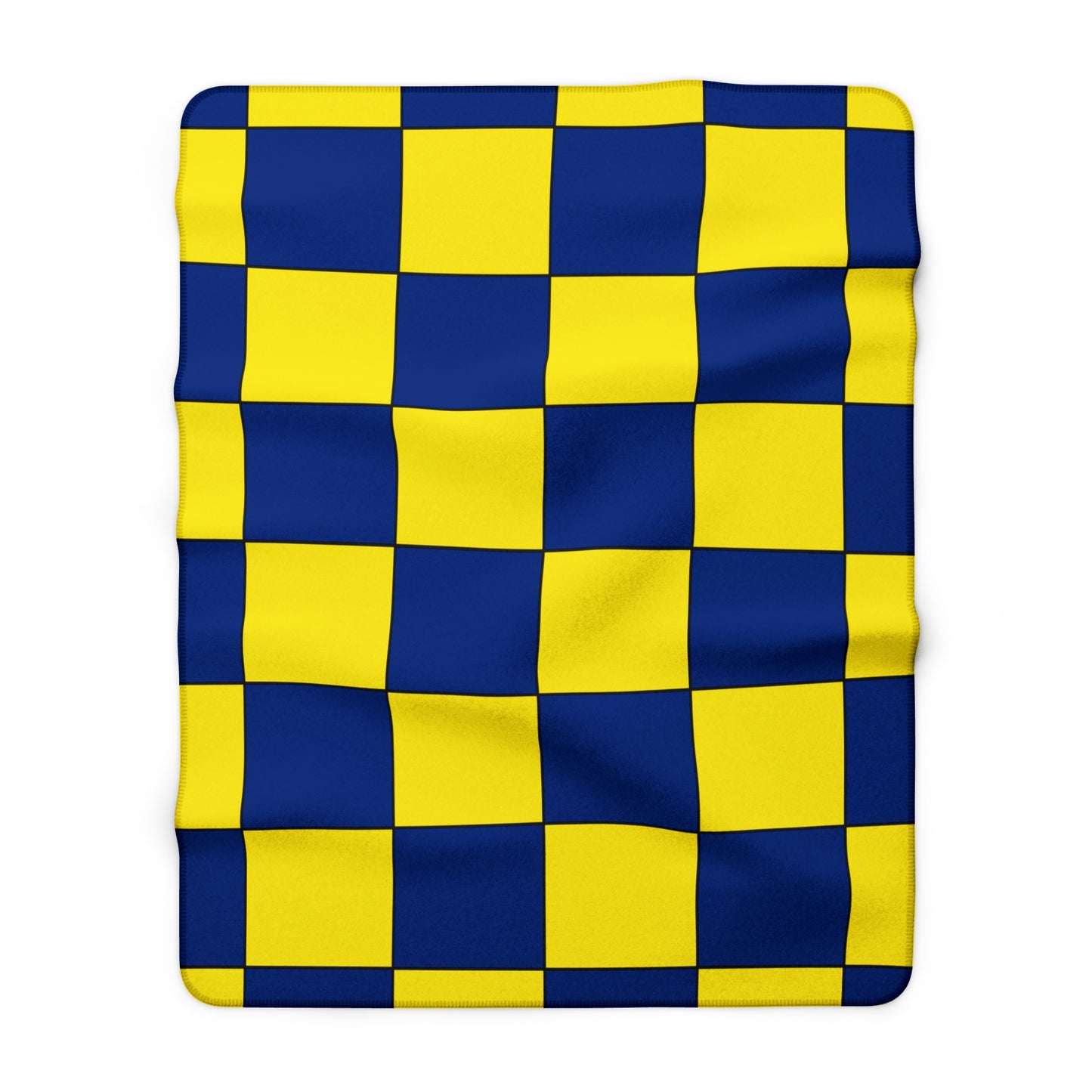 Curacao Retro Check Blanket Throw