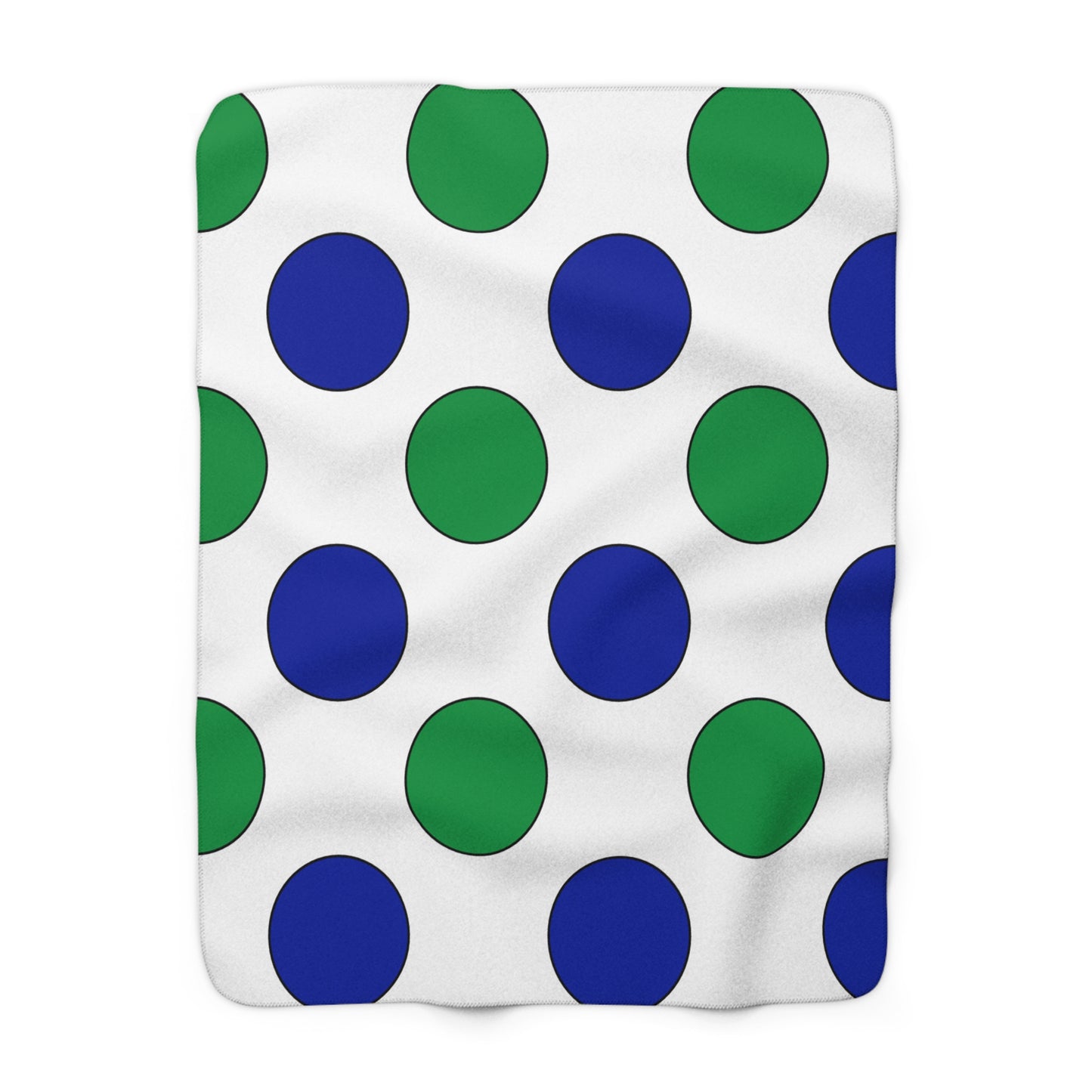 Lesotho Retro Polka Dots Blanket Throw
