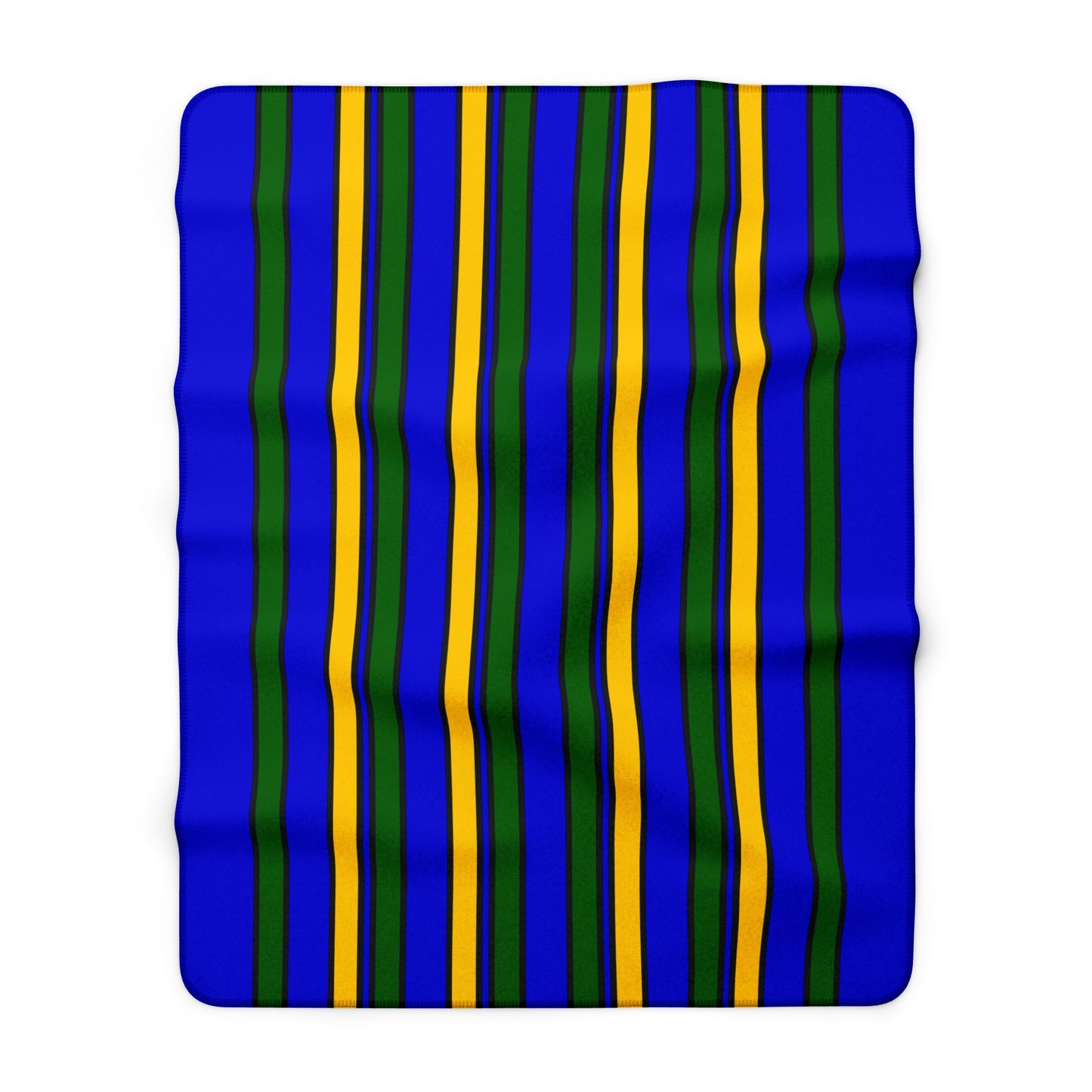 Solomon Islands Retro Stripes Blanket Throw