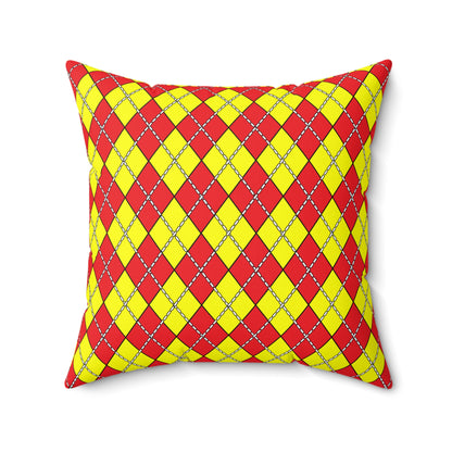 China Retro Argyle Cushion Pillow