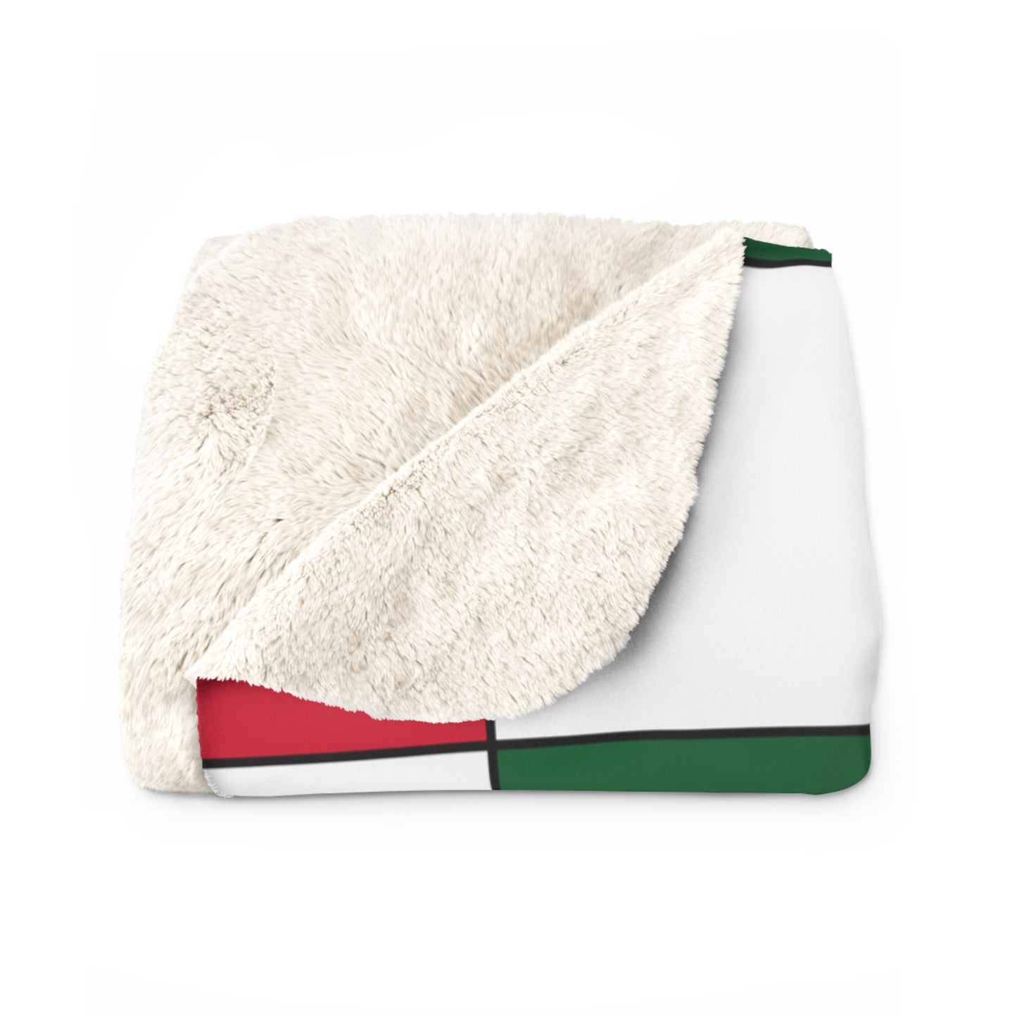 Algeria Retro Check Blanket Throw