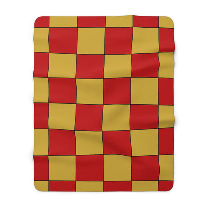 Montenegro Retro Check Blanket Throw