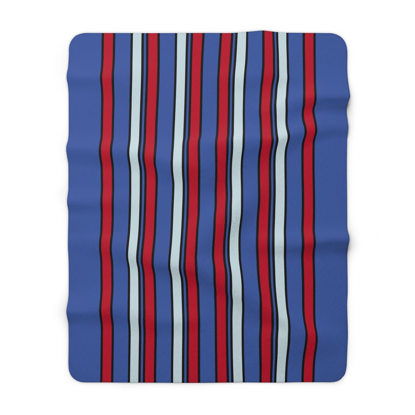 Guam Retro Stripes Blanket Throw