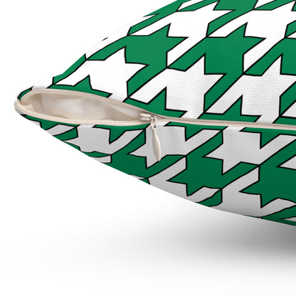 Nigeria Retro Houndstooth Cushion Pillow