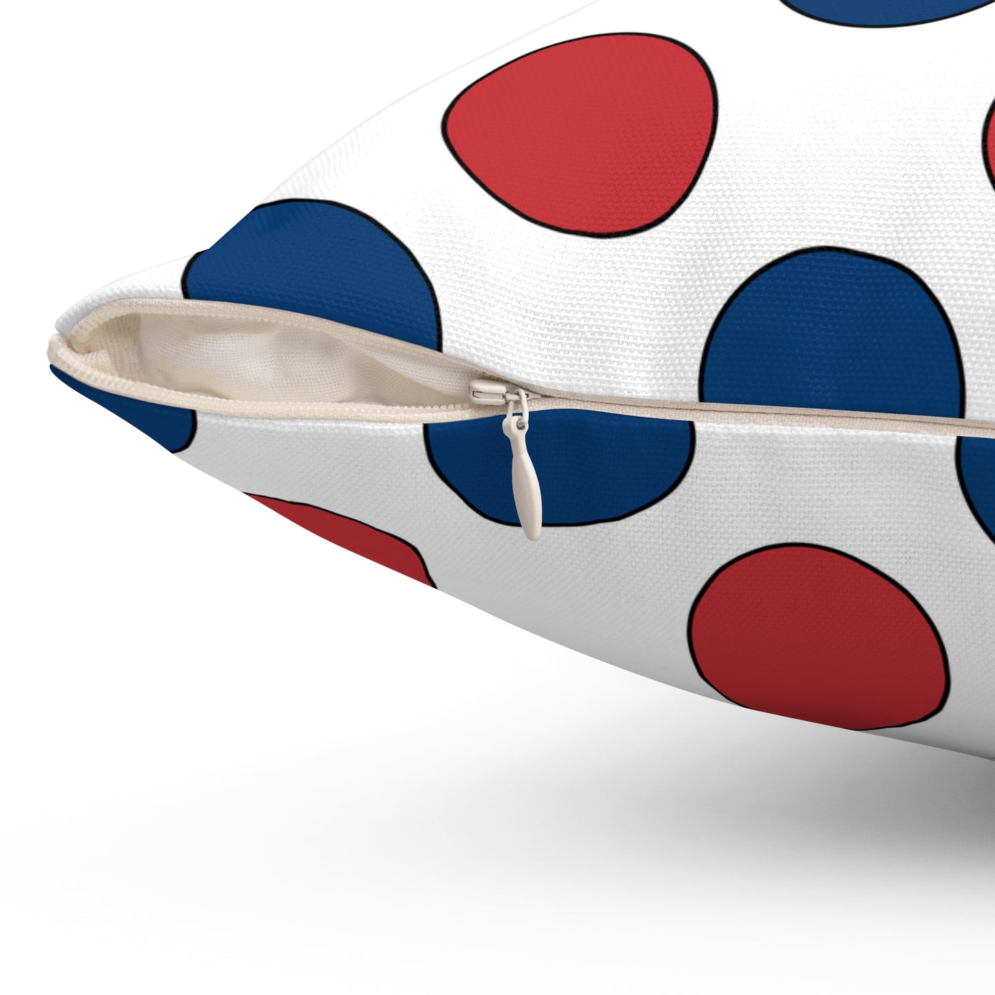 Serbia Retro Polka Dots Cushion Pillow