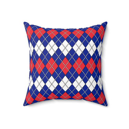 Sint Maarten Retro Argyle Cushion Pillow