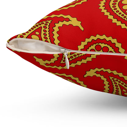 Montenegro Retro Paisley Cushion Pillow