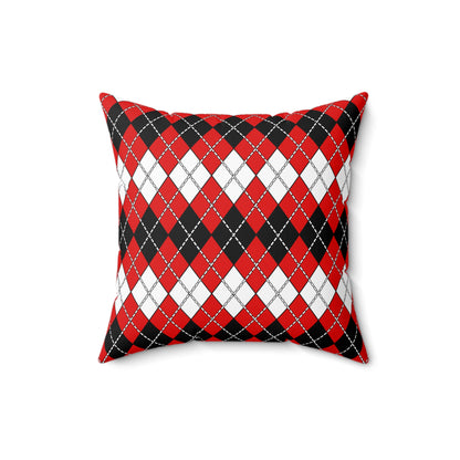 Trinidad And Tobago Retro Argyle Cushion Pillow