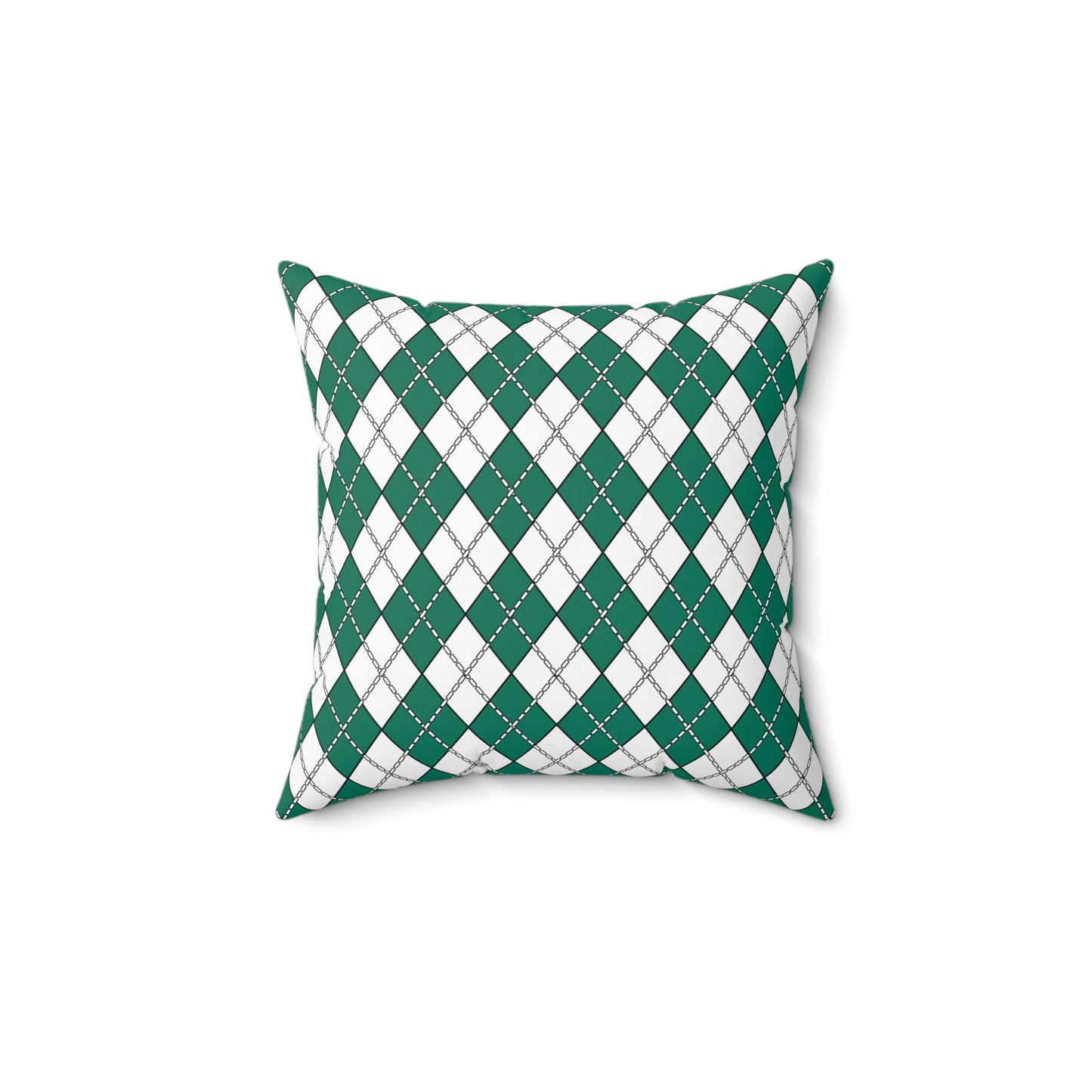 Macao Retro Argyle Cushion Pillow