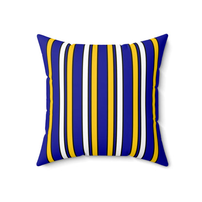 Bosnia And Herzegovina Retro Stripes Cushion Pillow