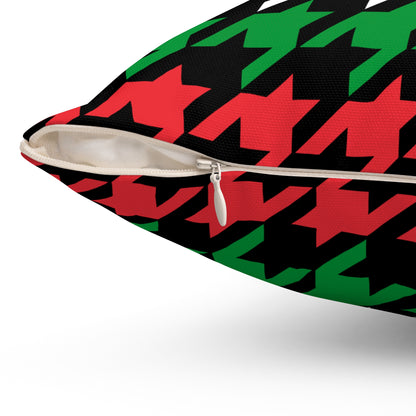 Palestine Retro Houndstooth Cushion Pillow