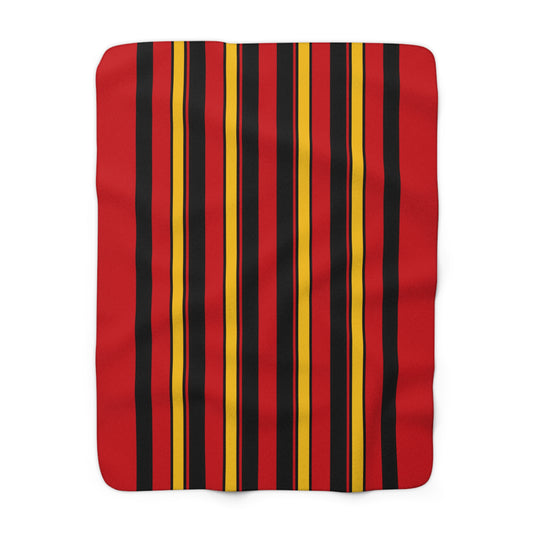 Timor Leste Retro Stripes Blanket Throw