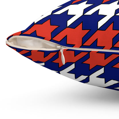 Cabo Verde Retro Houndstooth Cushion Pillow