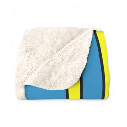 Aruba Retro Stripes Blanket Throw