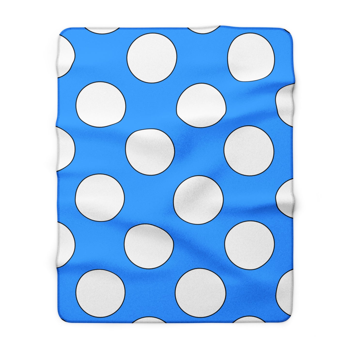 Somalia Retro Polka Dots Blanket Throw