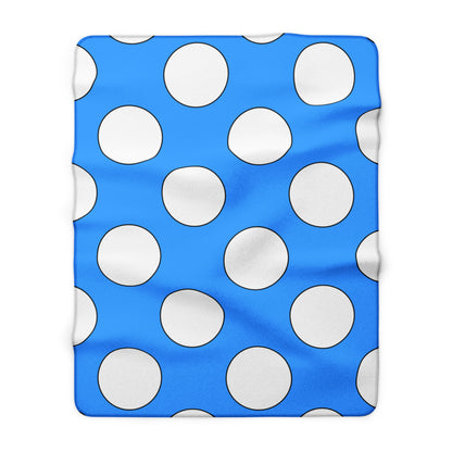 Somalia Retro Polka Dots Blanket Throw