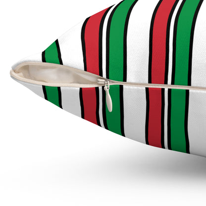 Italy Retro Stripes Cushion Pillow