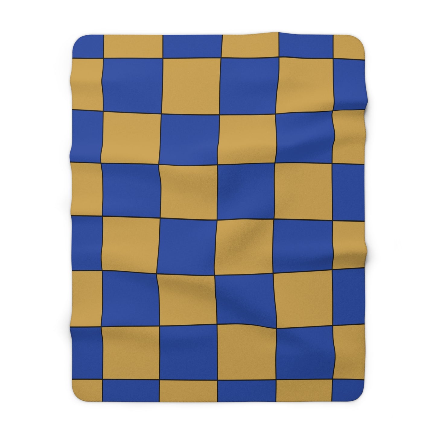 Kosovo Retro Check Blanket Throw