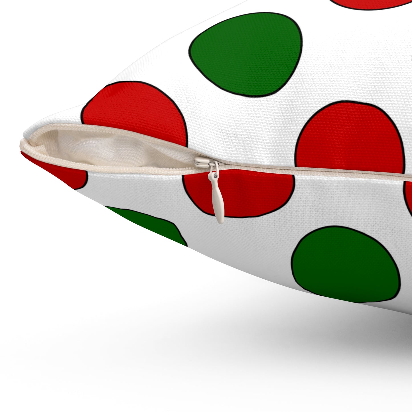 Tajikistan Retro Polka Dots Cushion Pillow