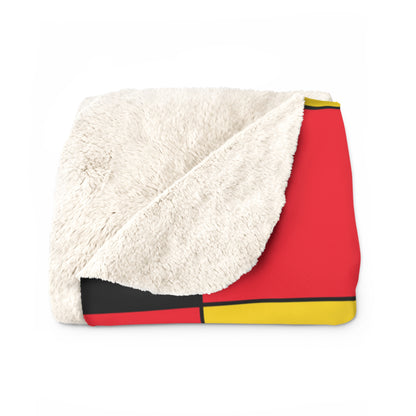 Belgium Retro Check Blanket Throw