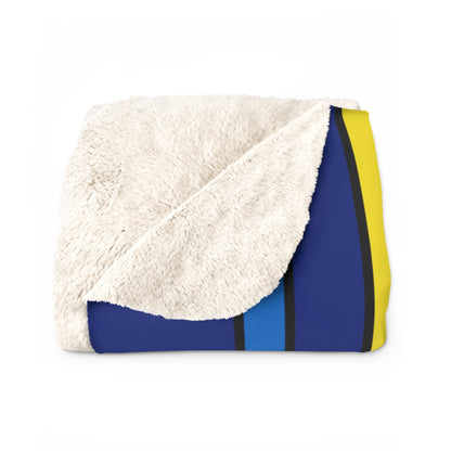 Pitcairn Retro Stripes Blanket Throw