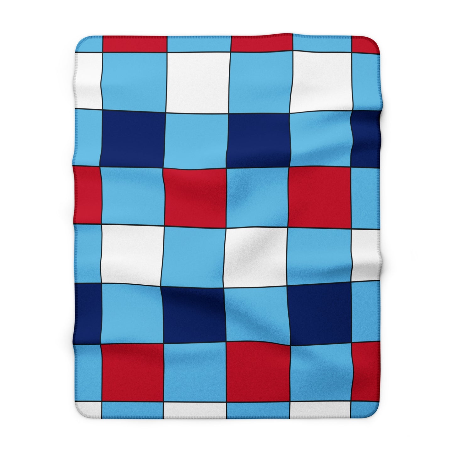 Fiji Retro Check Blanket Throw