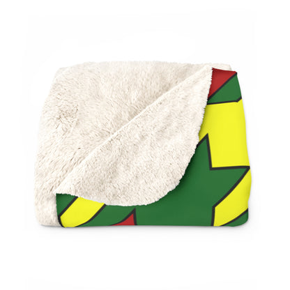 Senegal Retro Houndstooth Blanket Throw