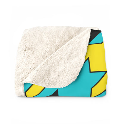 Bahamas Retro Houndstooth Blanket Throw