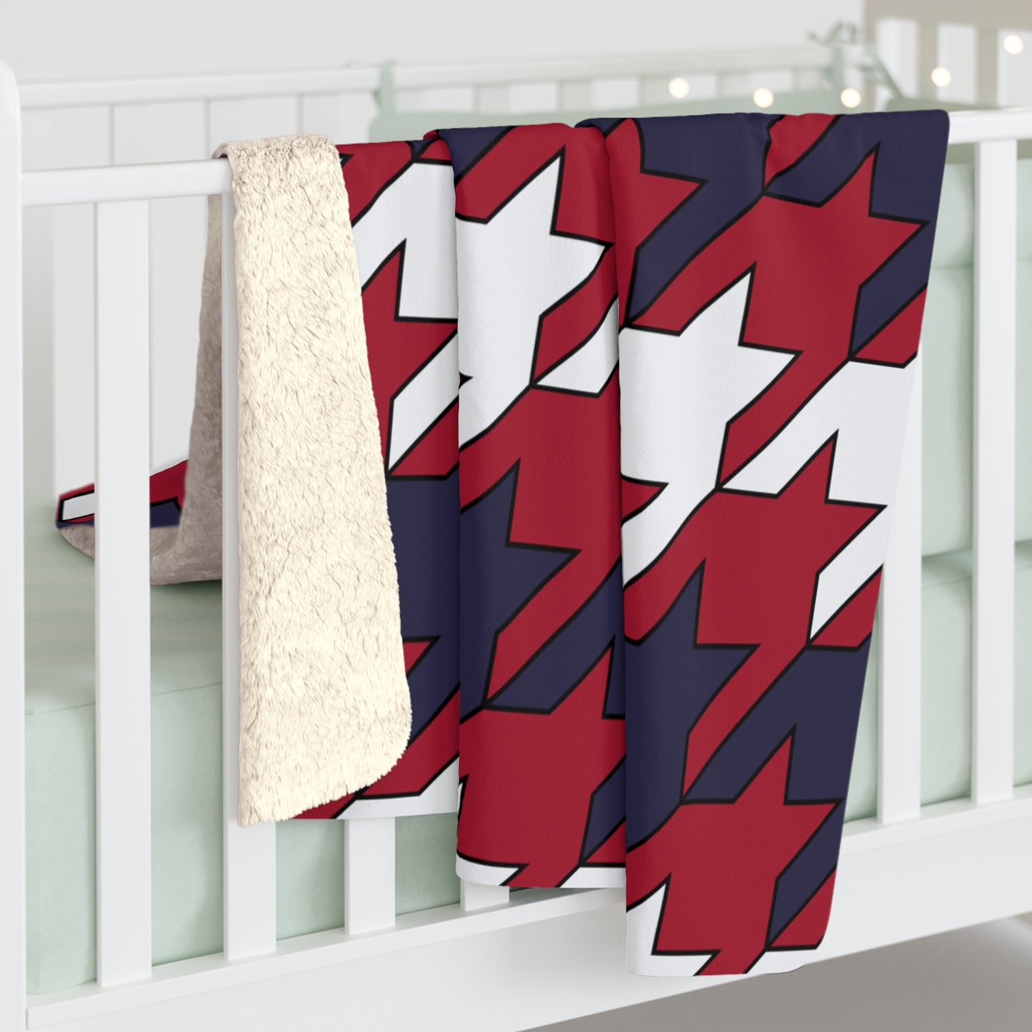 Thailand Retro Houndstooth Blanket Throw