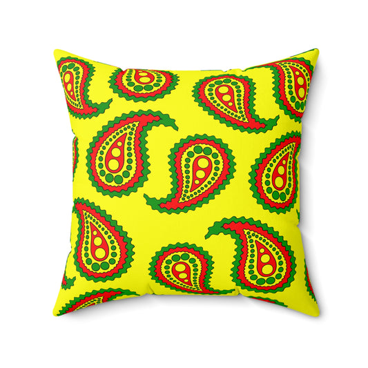 Mali Retro Paisley Cushion Pillow