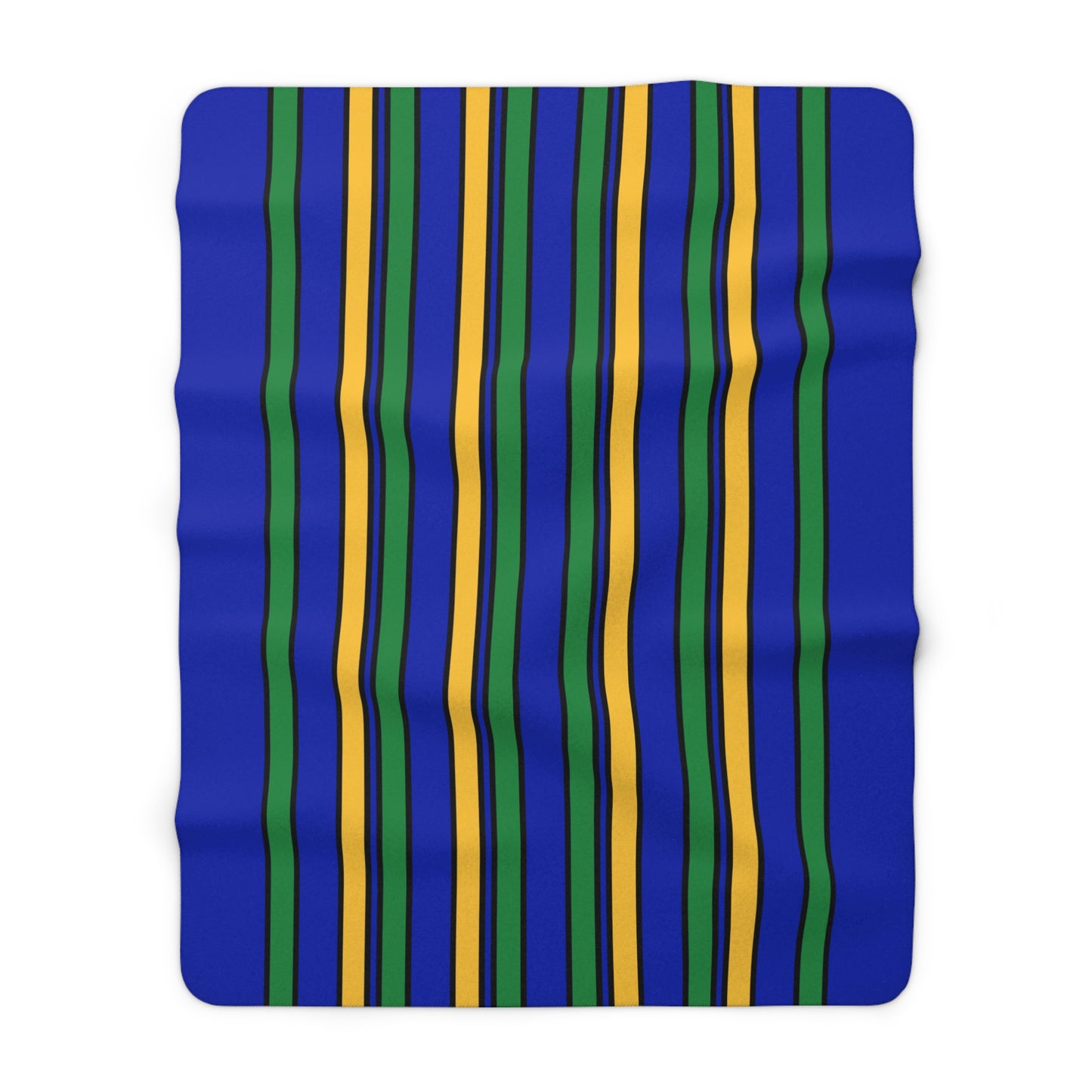 Christmas Island Retro Stripes Blanket Throw