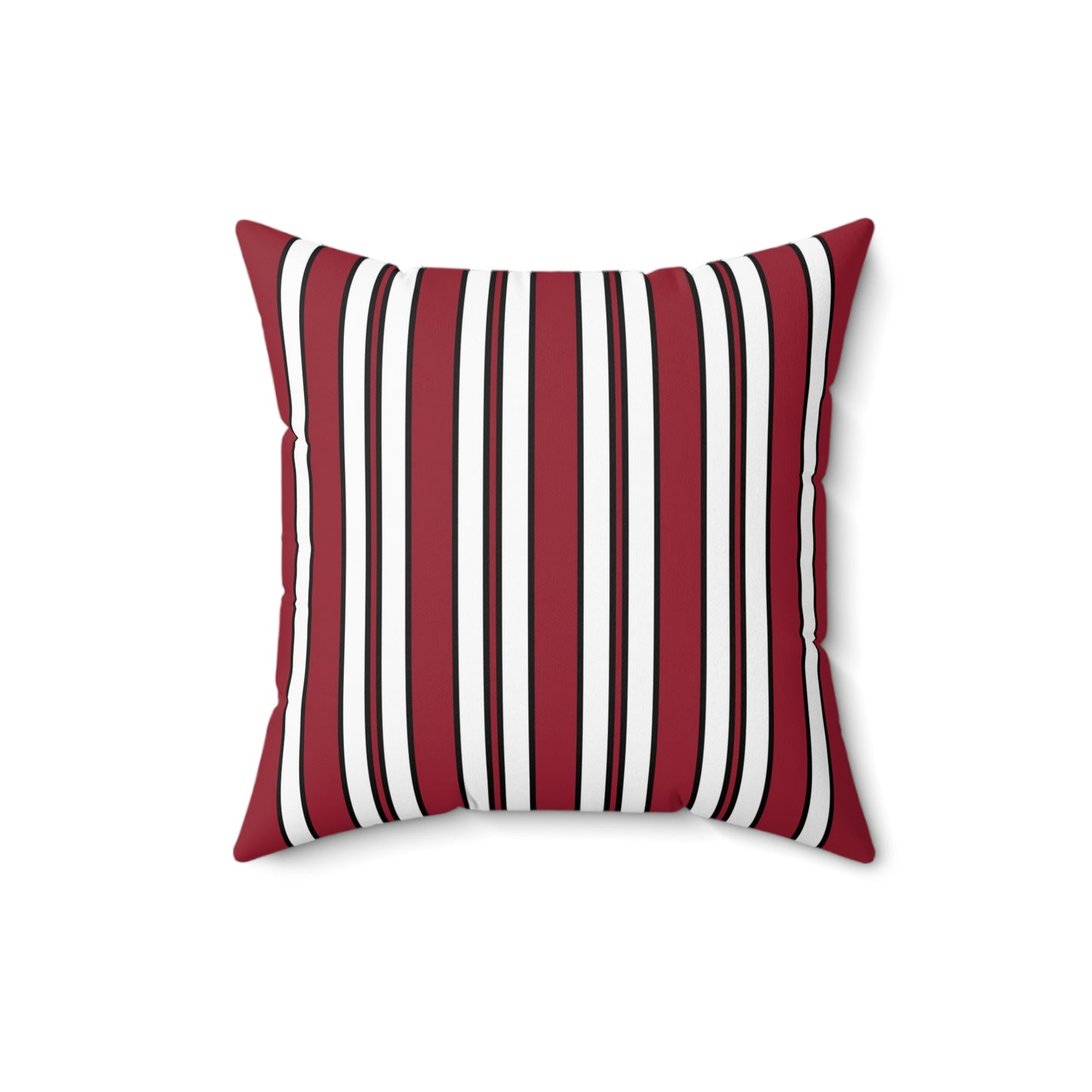 Latvia Retro Stripes Cushion Pillow