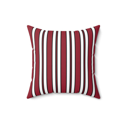 Latvia Retro Stripes Cushion Pillow