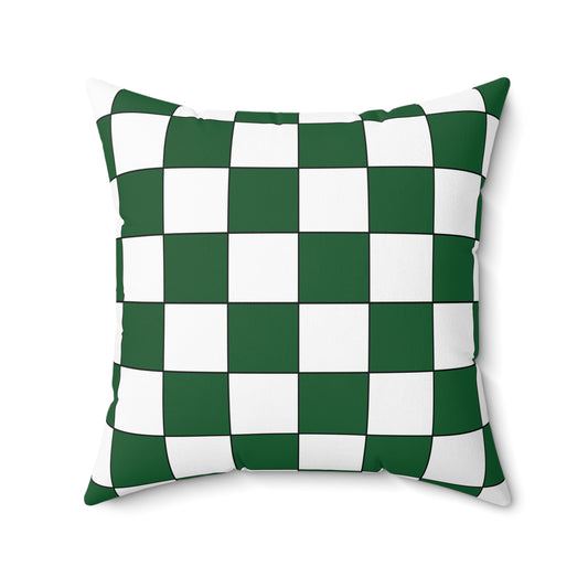 Saudi Arabia Retro Check Cushion Pillow
