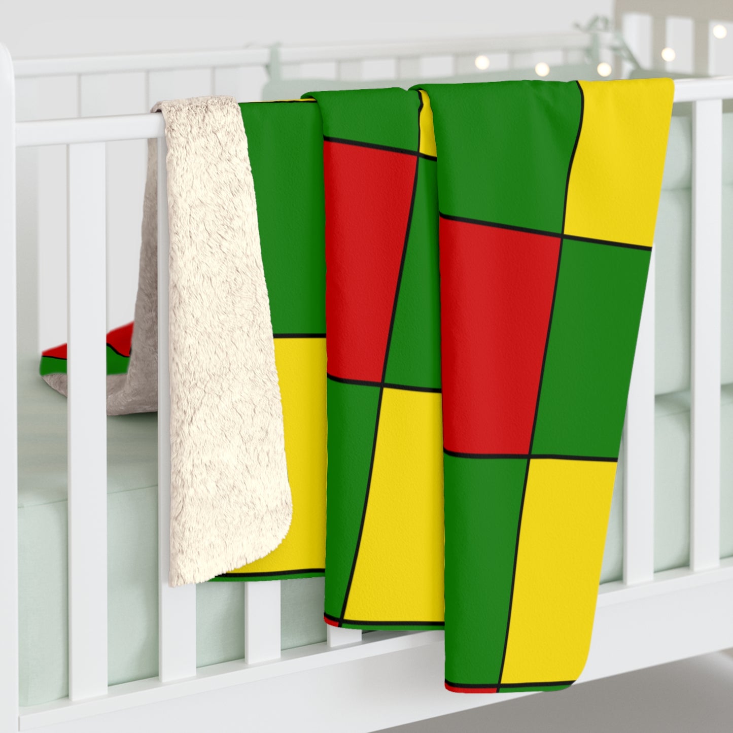 Togo Retro Check Blanket Throw