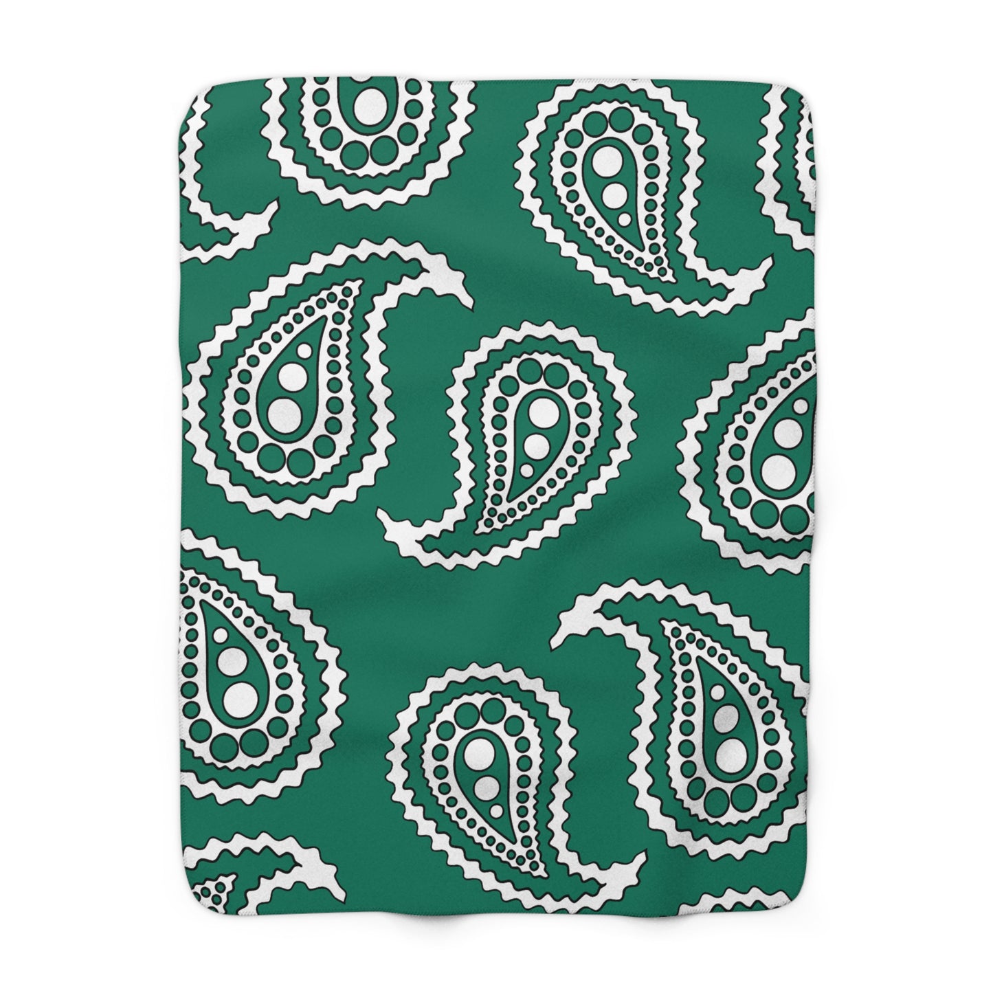 Macao Retro Paisley Blanket Throw