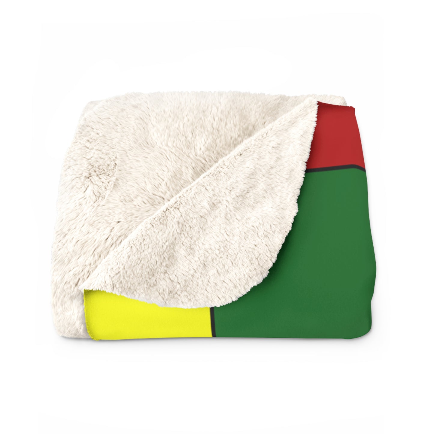 Senegal Retro Check Blanket Throw