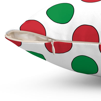 Italy Retro Polka Dots Cushion Pillow