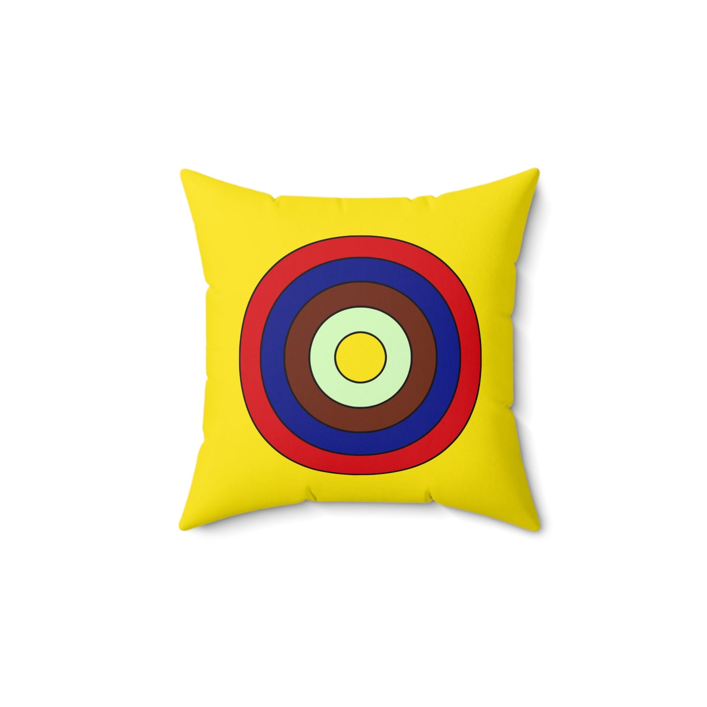 Ecuador Retro Target Cushion Pillow